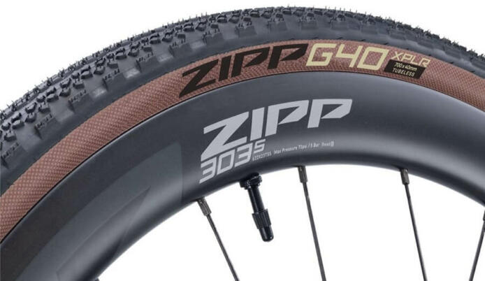 Zipp - G40 XPLR 700x40C shell, TLR, kevlár, fekete/barna