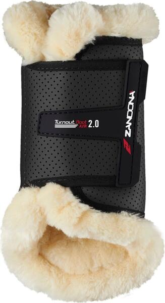 Zandonà - Ínvédő tereplovagláshoz ''Carbon Air X-Country'' - mellső lábra, fekete