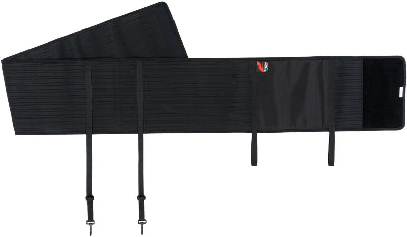 Stübben - Zsinóros heveder rozsdamentes acél csatokkal fekete - 95 cm