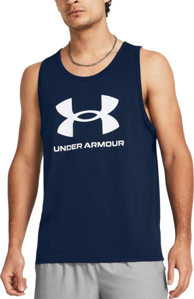 Under Armour - UA SPORTSTYLE LOGO TANK Atléta trikó 1382883-001 Méret S - weplayvolleyball