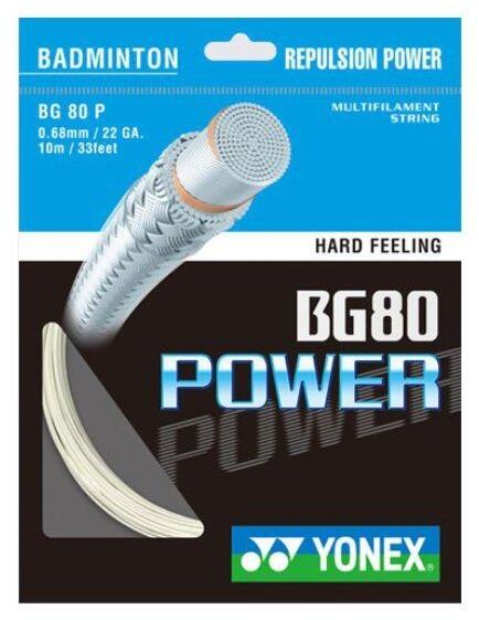 Yonex - Tollasütő húr Yonex BG 80 Power (10 m) - orange