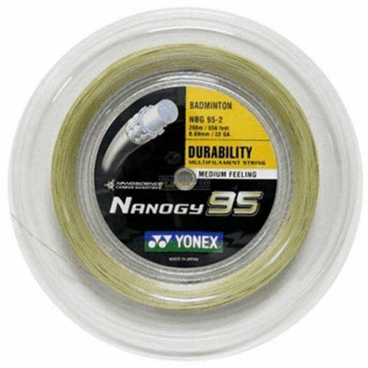 Yonex - Tollasütő húr Yonex BG 80 Power (10 m) - white
