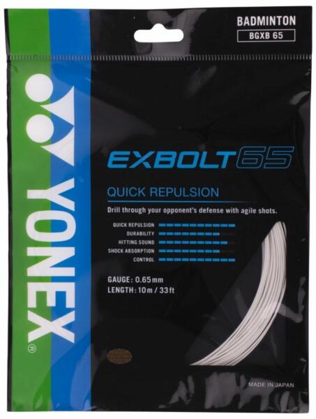 Yonex - Tollasütő húr Yonex Nanogy 95 (10 m) - silver gray