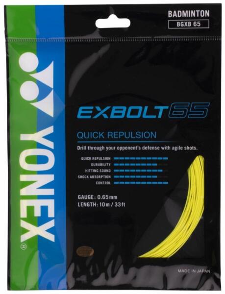 Yonex - Tollasütő húr Yonex Exbolt 65 (10 m) - white