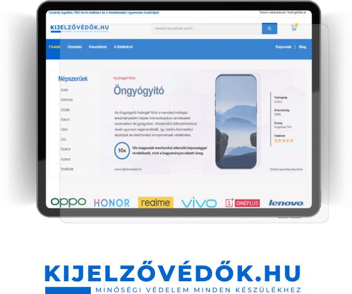 ZTE - V9+ - Hydrogél kijelzővédő fólia (HYDZTE31747TAB)