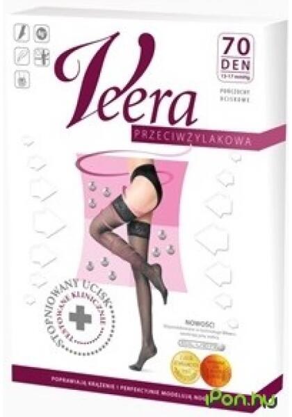 VEERA - Kompressziós combfix 70 DEN fekete 1-2 (GYEKC70F1)