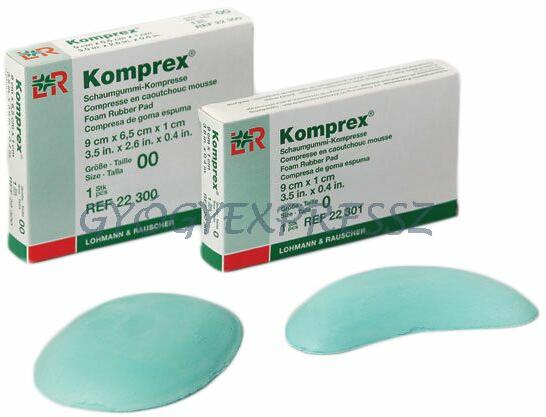 Komprex 0 habgumi, vese alakú