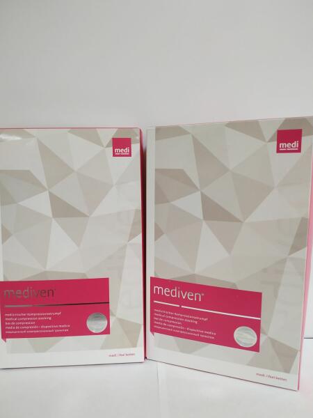 Medi Hungary Kft - Mediven plus AG II. Kompressziós combtőig érő harisnya (standard) (3-as méret Zárt)