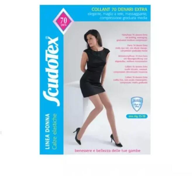 Scudotex - Kompressziós harisnyanadrág Scudotex-470 70 DEN VISONE (L)