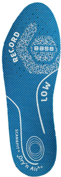 Base - B6313 Dry'n Air Scan&Fit Record - Low talpbetét Kék - 44 (B6313BLU44)