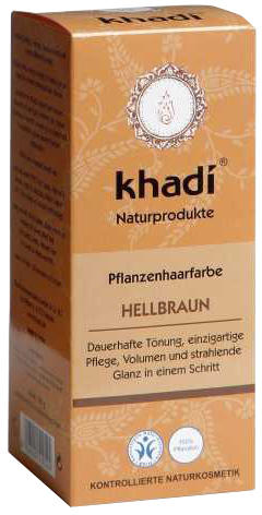 Khadi - Hajfesték por sötétbarna 100 g