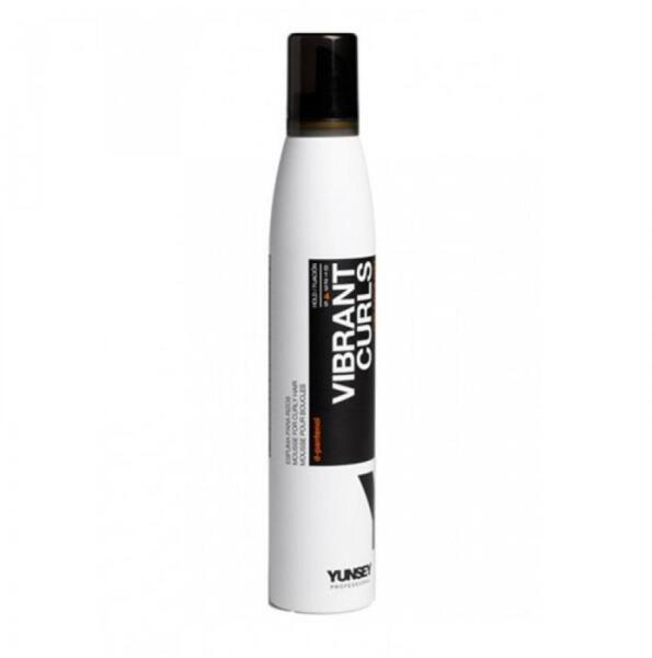 Yunsey - Vibrant Curls extra erős hajfixáló hab hővédővel, 300 ml - szepsegtrend