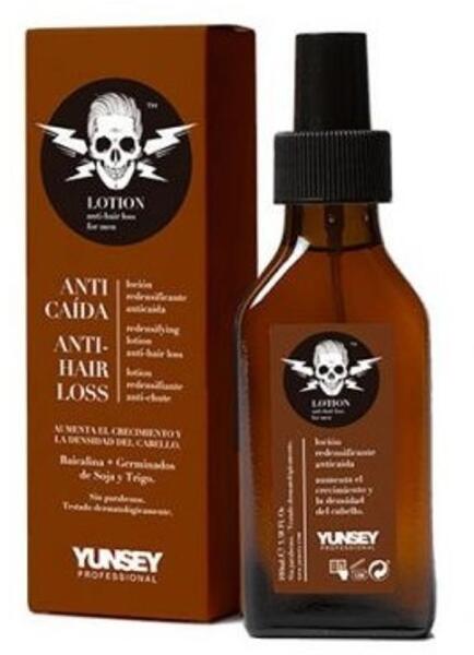 Yunsey - Barbers férfi hajhullás elleni lotion, 100 ml - hairpower