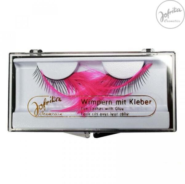 Szempilla hosszú pink színben (718851)