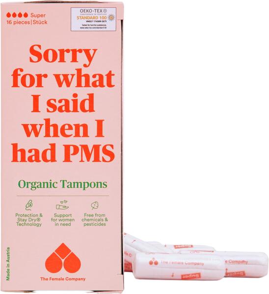 The Female Company - Bio tamponok - Super Plus