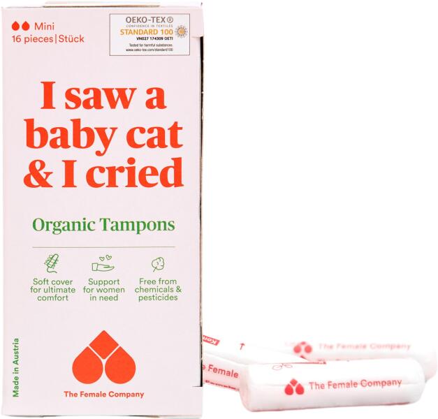 The Female Company - Bio tamponok - Super