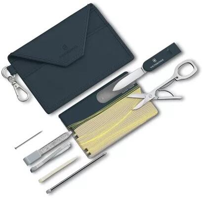 Victorinox - Swiss Card Classic manikűr készlet, piros - 0_7100_T (0_7100_T)