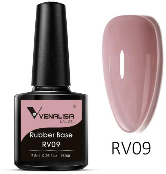 Venalisa Rubber ecsetes base/ Műköröm építő zselé RV12 (_RV12)
