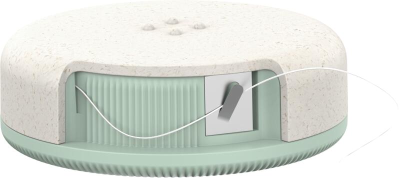 WOOM - White+ Dental Floss viaszos fogselyem 30 m