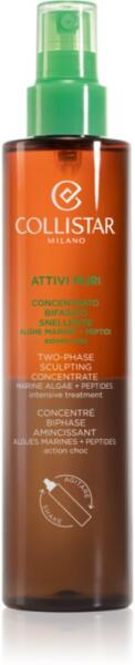 Collistar - Attivi Puri Two Phase Sculpting Concentrate Marine Algae + Peptides kétfázisú szérum a bőr feszességéért 200 ml
