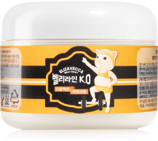 Elizavecca - Milky Piggy Belly Line K. O Double Action Cream feszesítő krém a test problémás területeire 100 ml