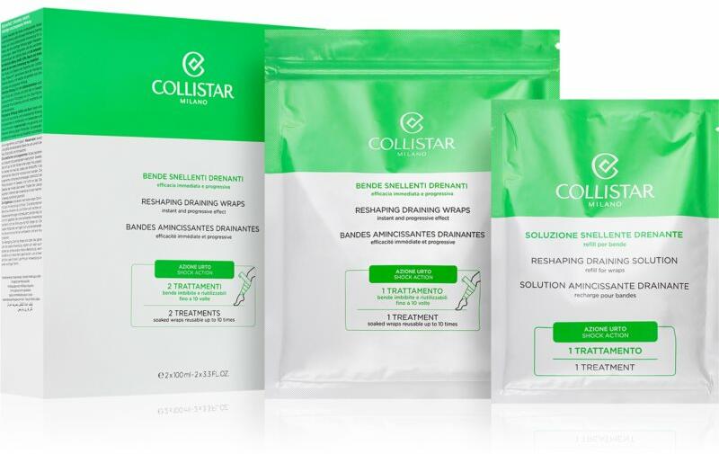Collistar - Reshaping Draining Wraps termoaktív kötés narancsbőrre 2x100 ml