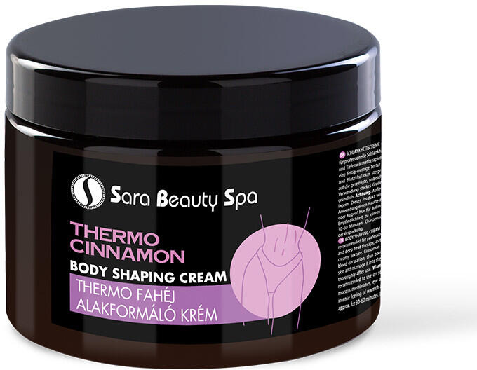 Sara Beauty Spa - Narancsbőr elleni krém - Thermo Fahéj "Shaping" Alakformáló Krém 500 ml (SBS001)