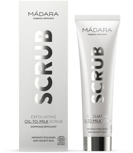 MÁDARA Cosmetics - Hidrofil bőrradír Exfoliating Oil-To-Milk Scrub 60 ml