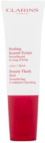 Clarins - Beauty Flash Peel öblítést nem igénylő arcradír 50 ml nőknek