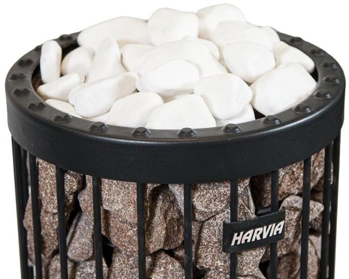 HARVIA - ÚJ! HARVIA dekor szaunakő vörös gránit 5-10 cm, 10 kg