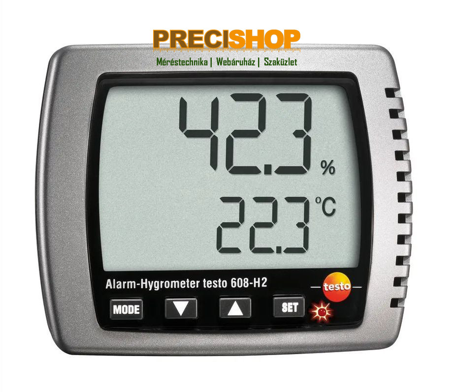 Testo - 608-H1 Hőmérséklet és páratartalommérő