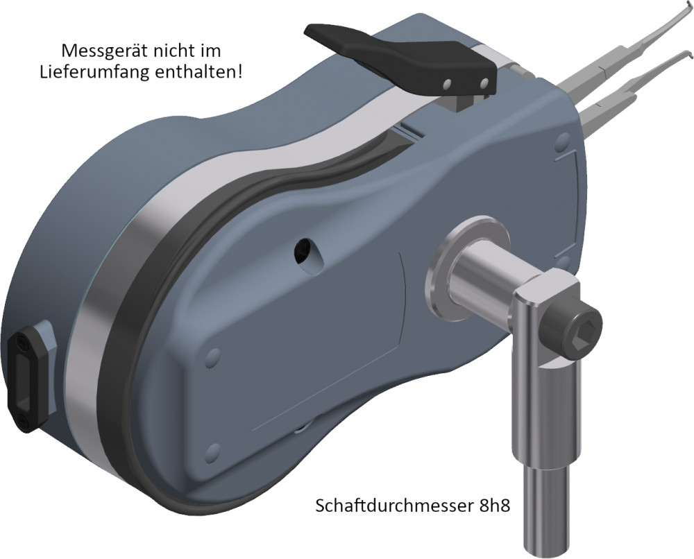 KROEPLIN - Tartó adapter Kroeplin D4 és H4 sorozatú tapintókaros mérőórákhoz, 8004-55