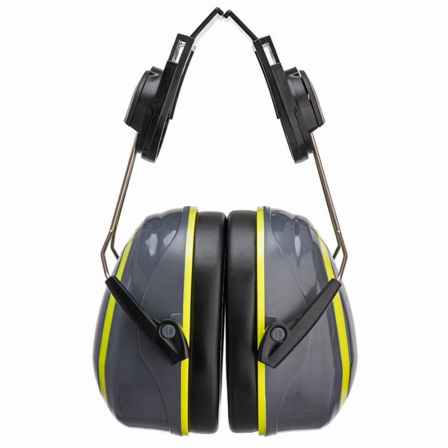 PORTWEST - PW75GGN Portwest HV Extreme Ear Defenders Low Clip-On