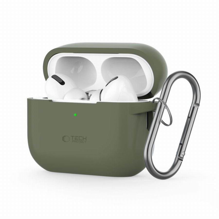 Tech-Protect - Silicon Hook - AirPods Pro 1/2 tok - kék