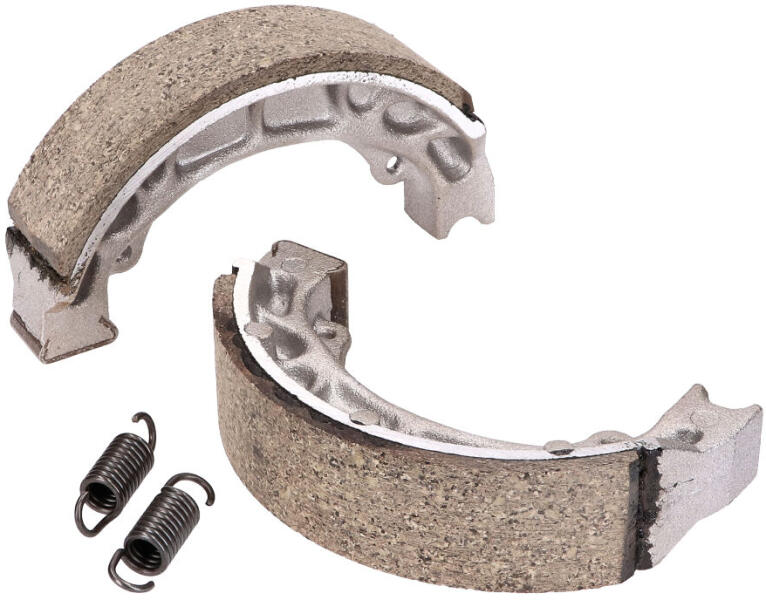 Vparts - Fékpofa szett, csomagban 2 rugó - dobfék 130x25mm Vparts Futómű és fék alkatrész Fékpofa (dobfék)